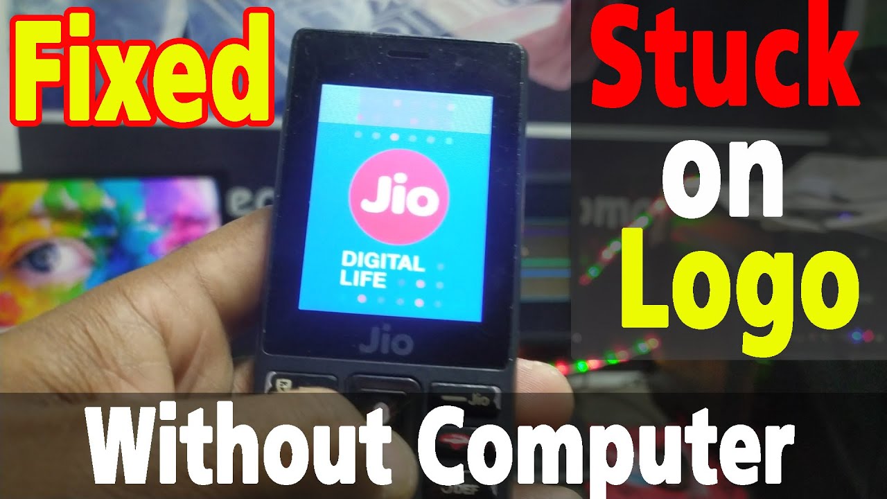 jio phone boot problem | jio phone not opening problem | Jio phone digital life logo repeat problem