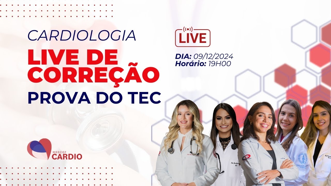 Correção TEC 2025 - Gabarito Prova de Prova do Título de Especialista em Cardiologia 2025
