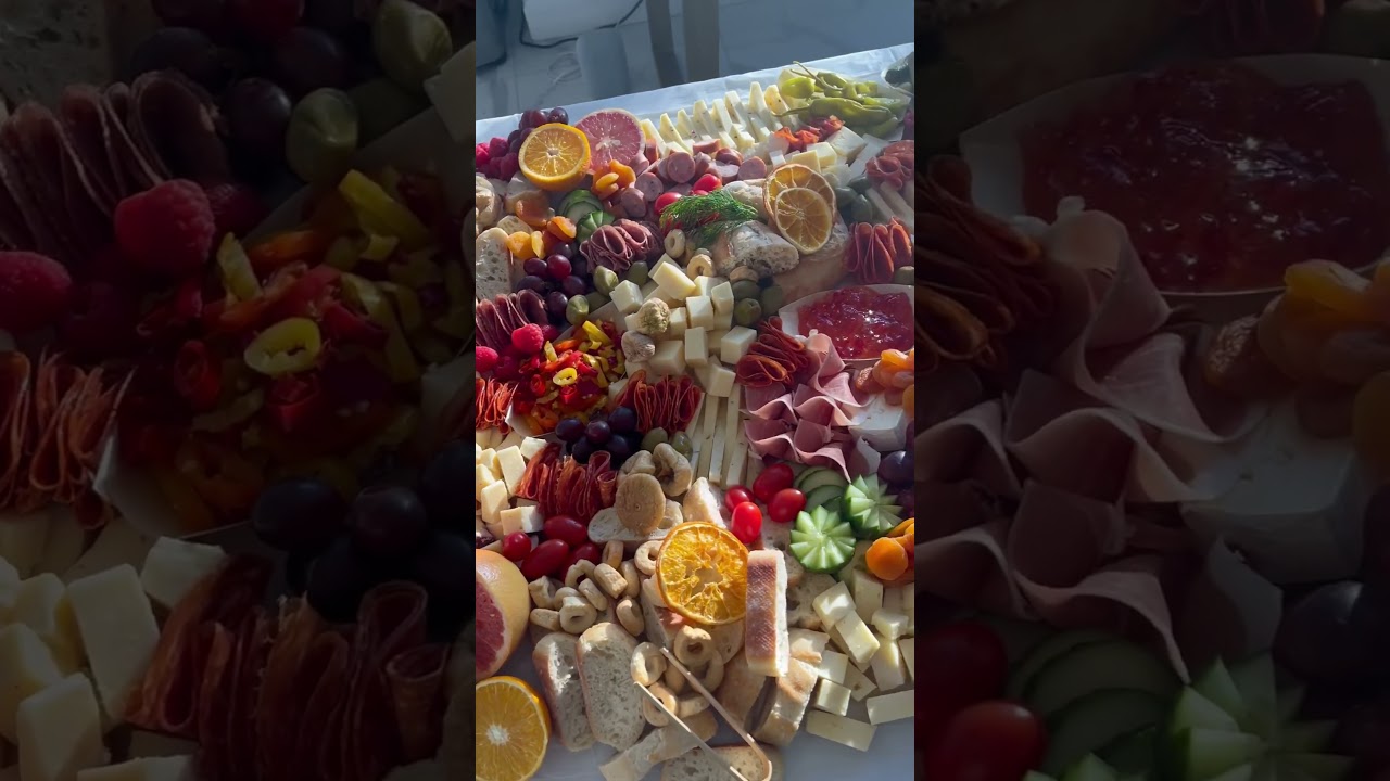 Grazing Table, with a mix of candy #graze #grazingtable #charcuterie #charcuterieboard #food #foodie