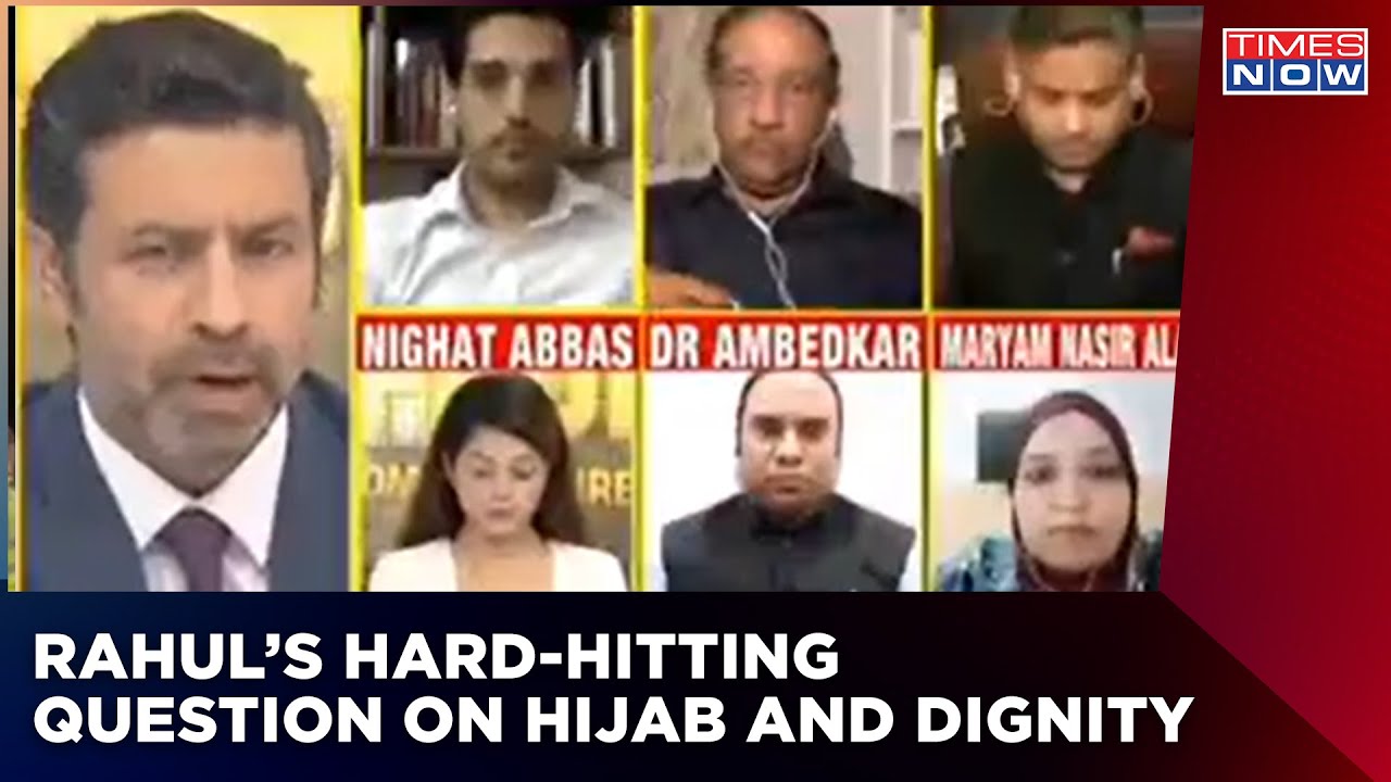 Do Women Who Doesn't Wear Hijab Are Undignified, Asks Rahul Shivshankar During The Hijab Debate