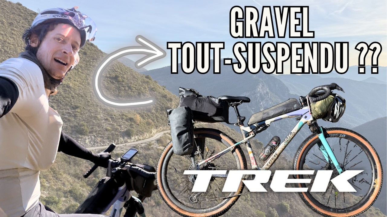 Prise en main Trek CHECKOUT : le gravel TOUT-SUSPENDU
