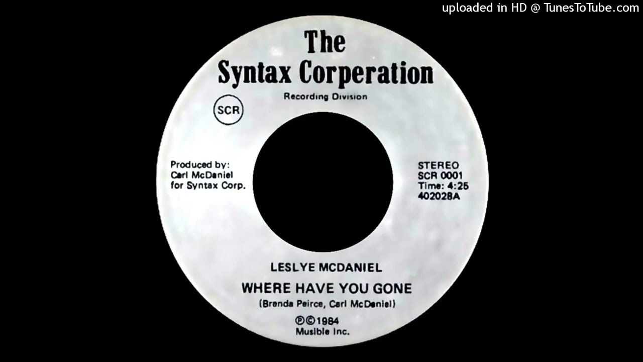 Breggs- Leslye McDaniel- Where Have You Gone (Brewed)