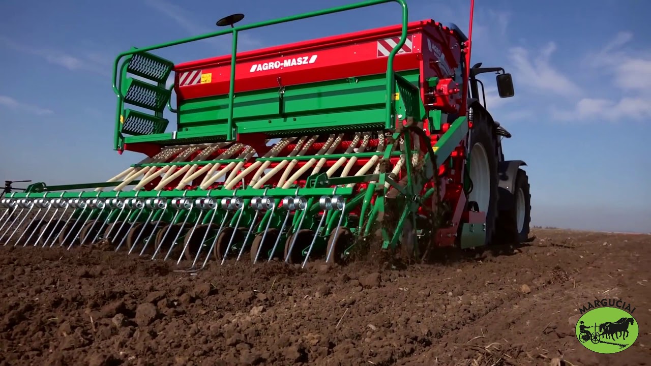 „Agro Masz“ SN300 Mechaninė sėjamoji su įdirbimu