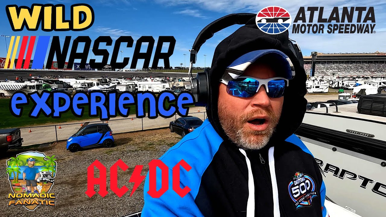 Nascar Triple Header ~ Atlanta Infield Up Close AC DC Concert