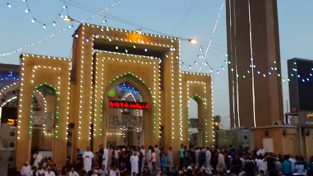 صلاة عيد الاضحى الاعظمية بغداد