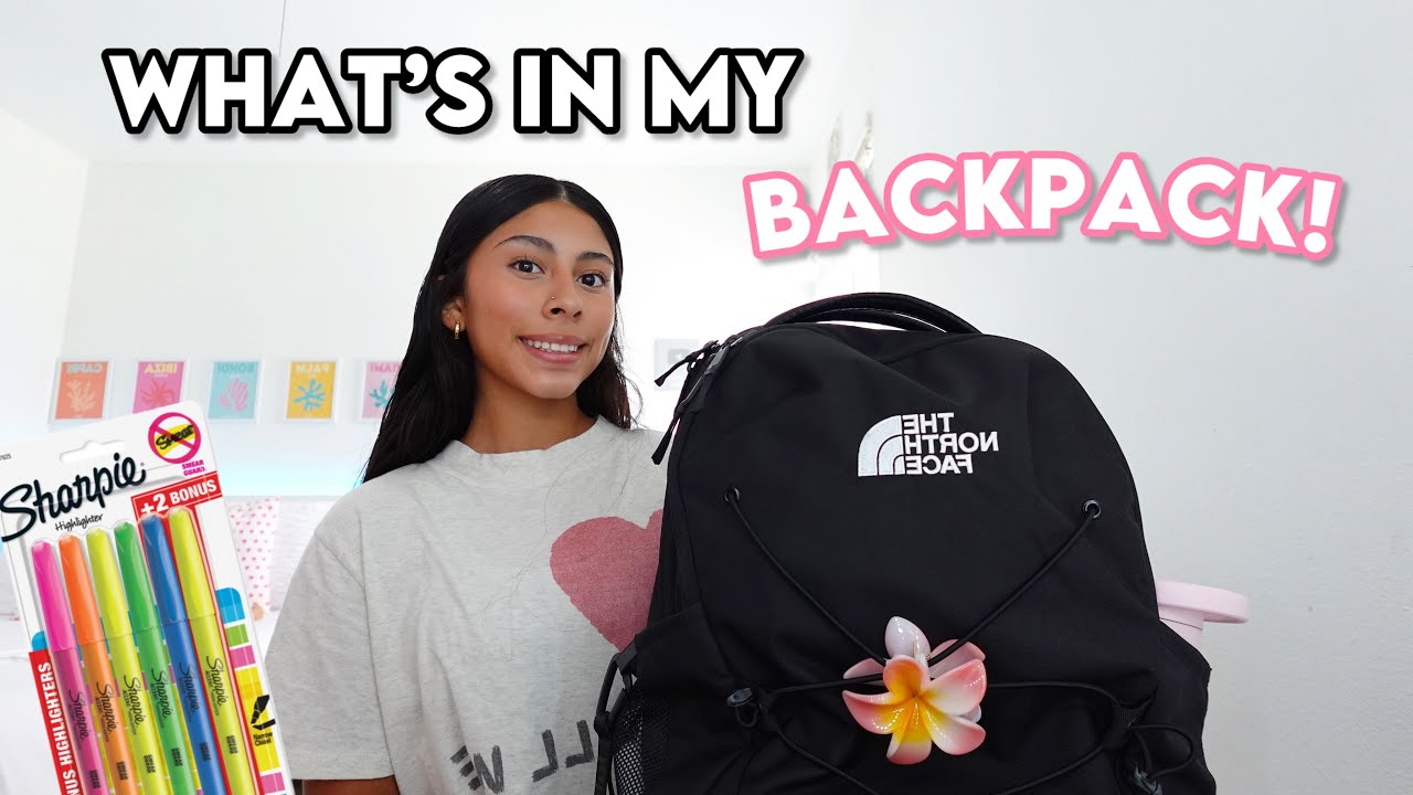 WHAT'S IN MY BACKPACK 2025 | *freshman year*