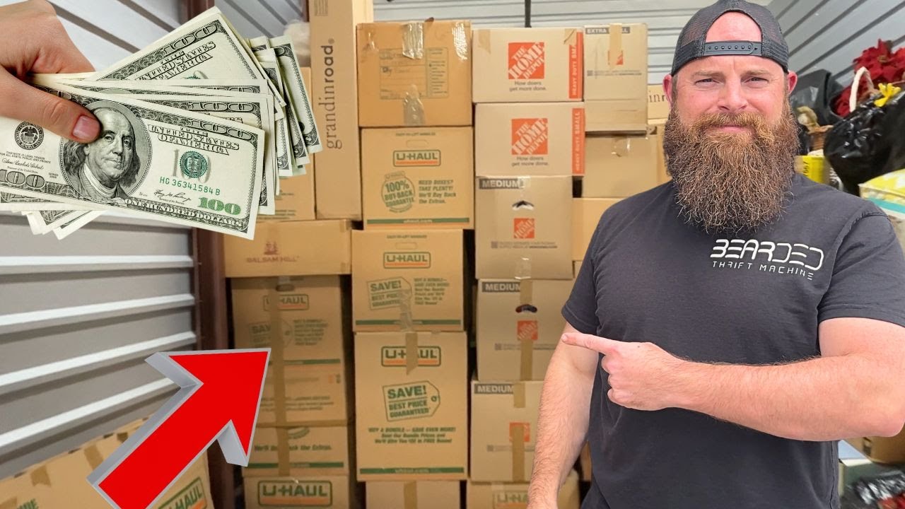This abandoned storage unit will go down in the HISTORY BOOKS