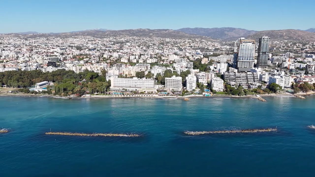 Limassol, Cyprus | Beautiful Coastal Drone Footage 4K