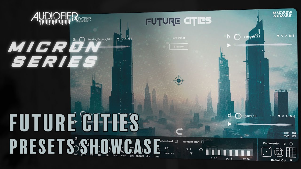 AUDIOFIER Micron Series: FUTURE CITIES