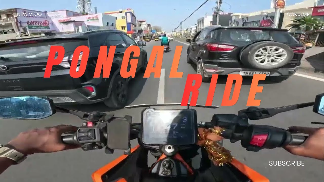 Pongal ride with Duke 390 gen 3 in Chennai ECR #4k #tamil #vlog #2026 