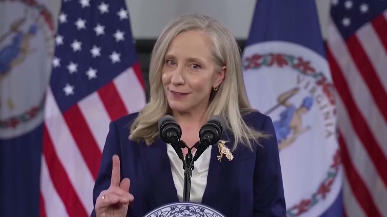 Virginia Governor Spanberger Rips Into Trump on Economy, Immigration