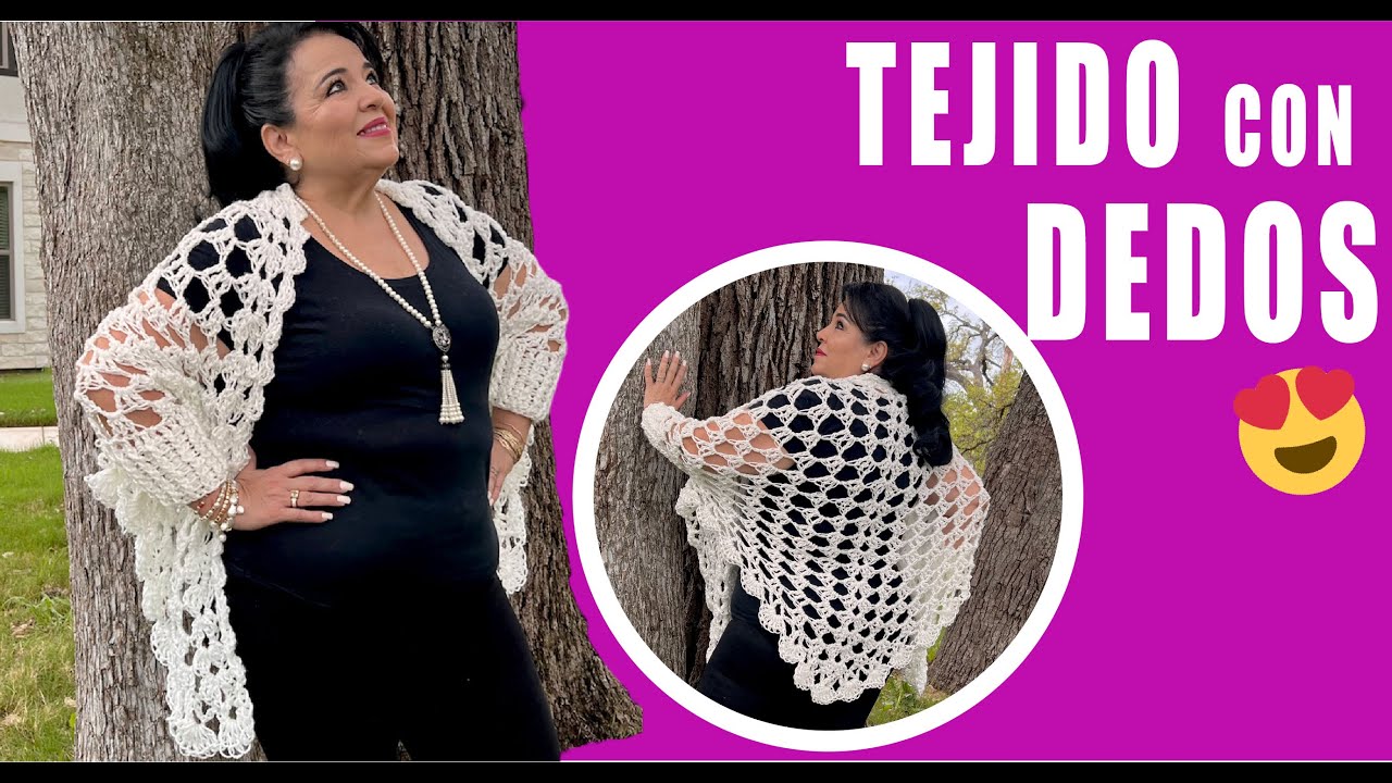 Tejido con los Dedos / Ensamble de Abanicos 😍​😍 Yo Tejo con LAURA CEPEDA