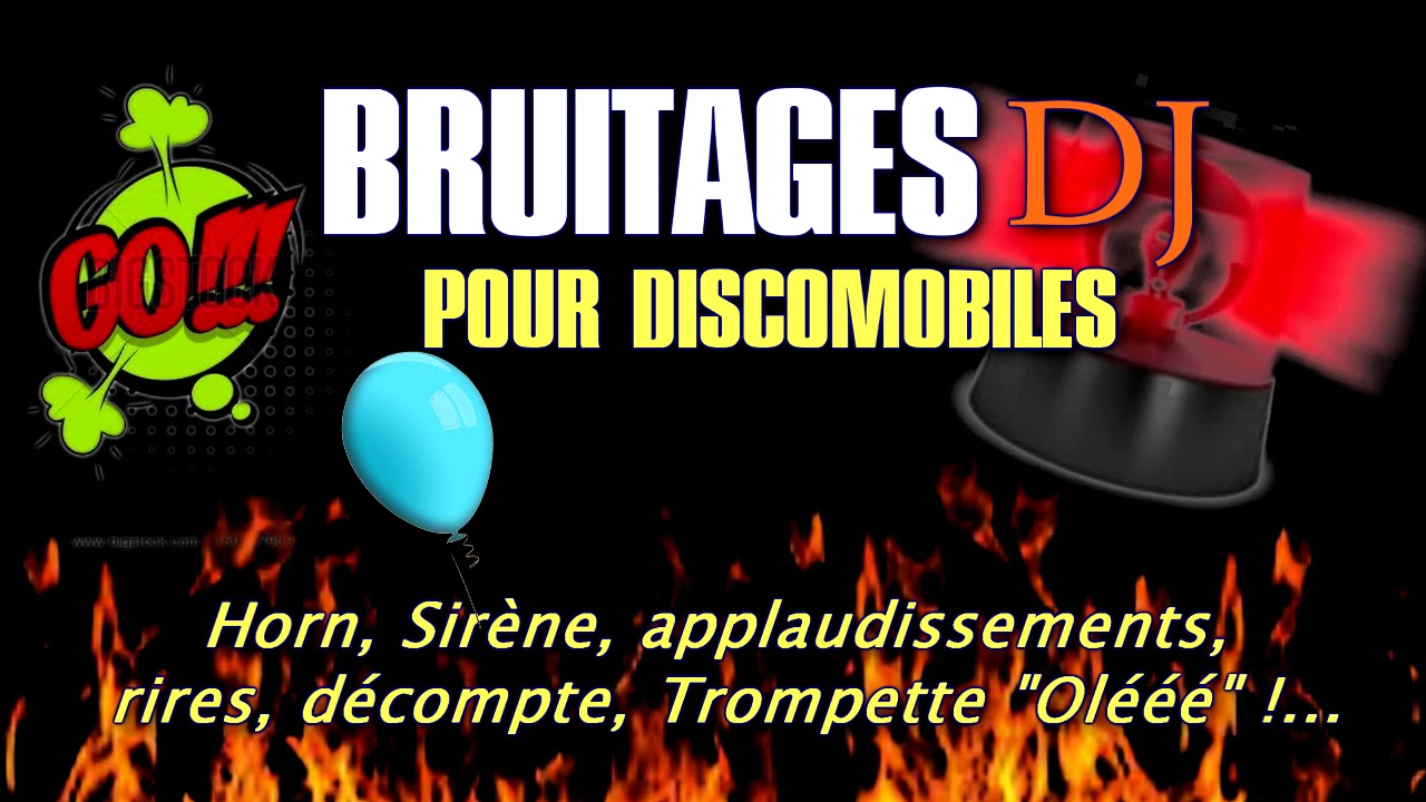 #fabyjingle BRUITAGES POUR DJ DISCOMOBILE