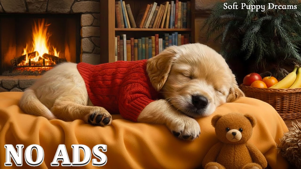 3 Hours of Calming Music for Dogs 🐶💖 Separation Anxiety Relief 🐶🎵Puppy Sleep & Calm 💖 No Ads