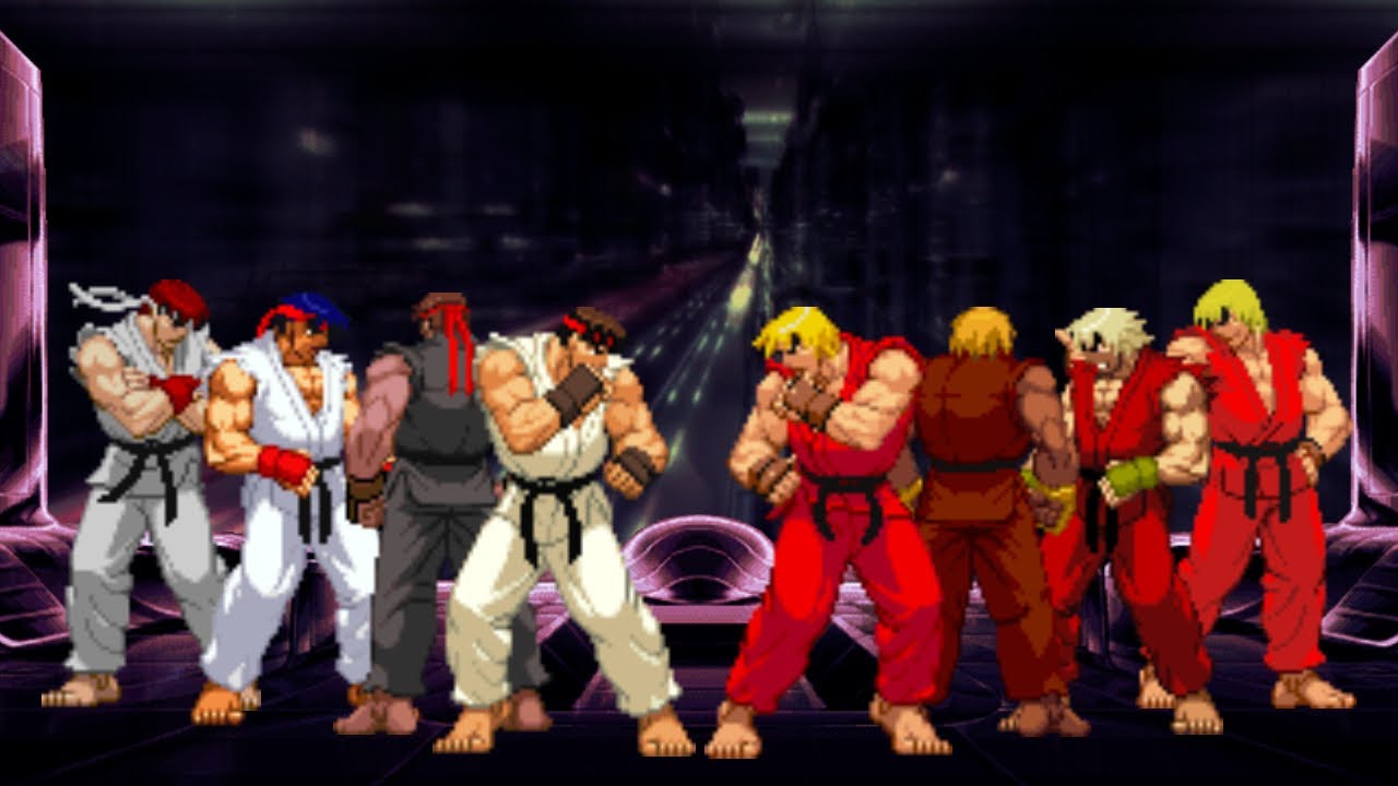 Mugen SF - Team Ryu vs Team Ken - MGZ3