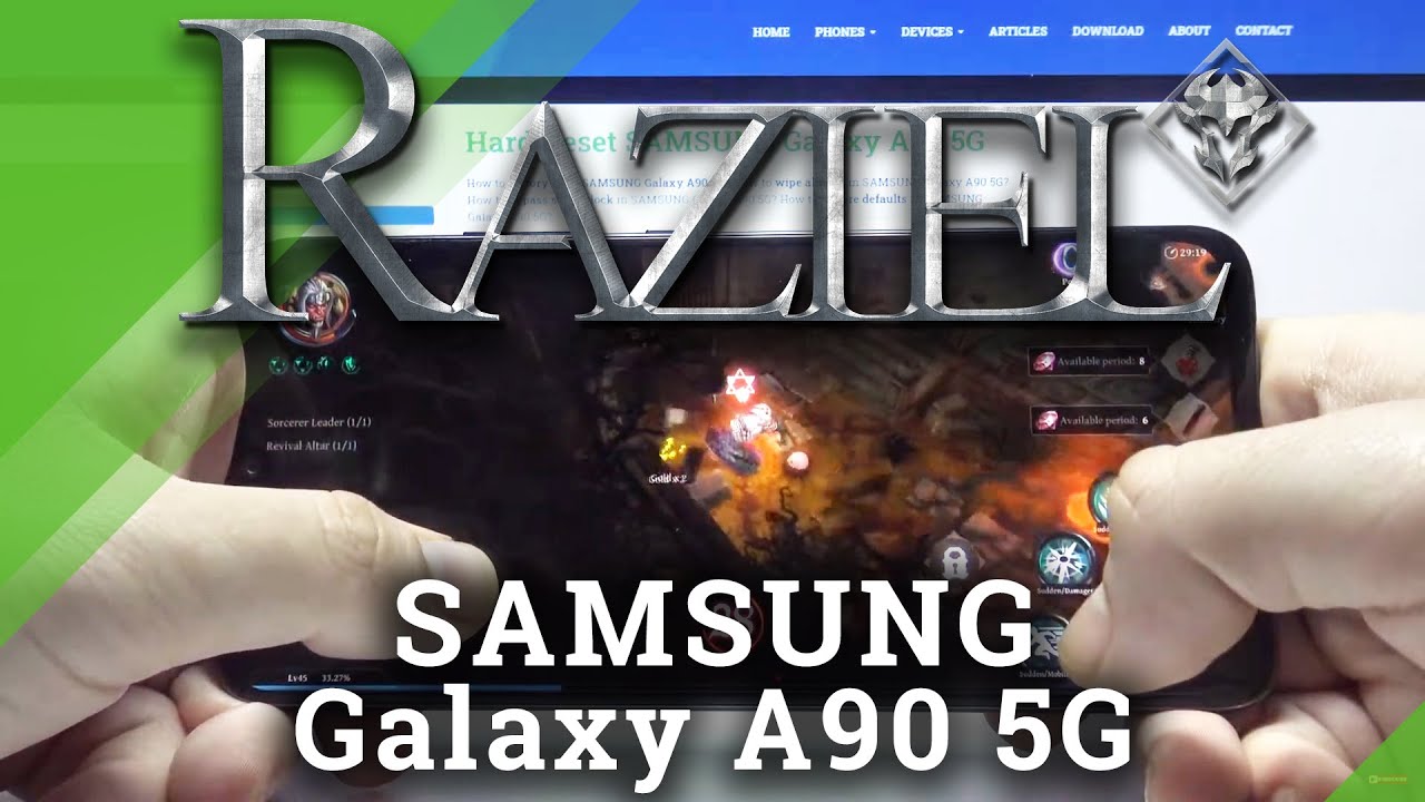 Samsung Galaxy A90 5G - Raziel Dungeon Arena | Ultimate Graphic Settings vs Snapdragon 855