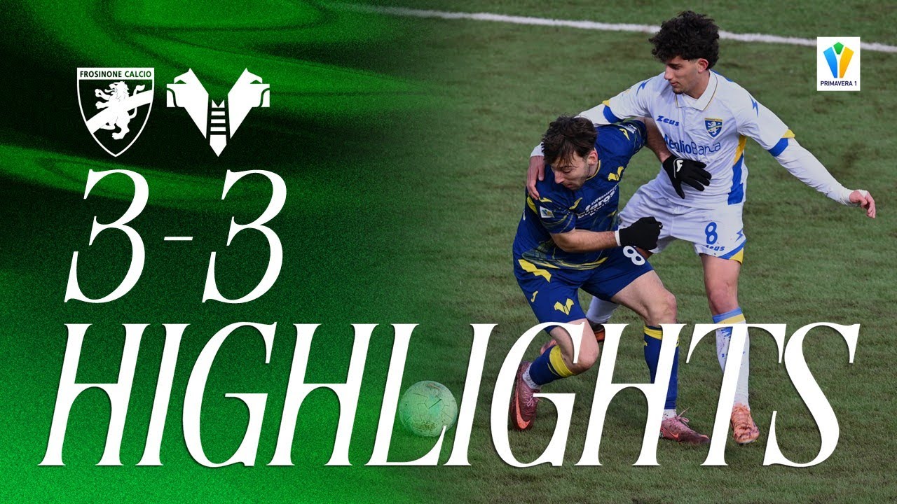 Highlights Primavera 1 2025/26 | Frosinone-Hellas Verona 3-3