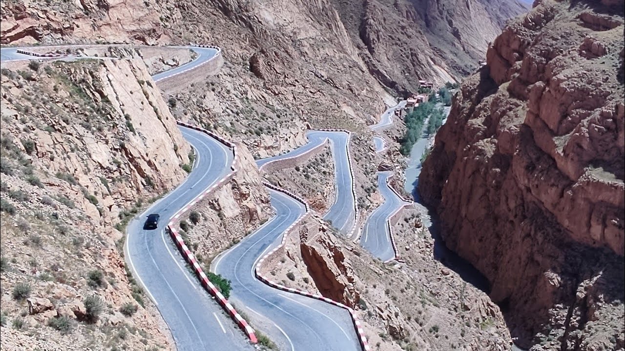 عشاق الطريق رحلة استكشافية لمضايق دادس العالمية بالمغرب (منعرجات تيسضرين)