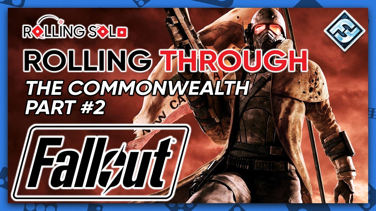 Fallout: Настольная игра с атомными связями и Новой Калифорнией | Прохождение в одиночку | Часть #2