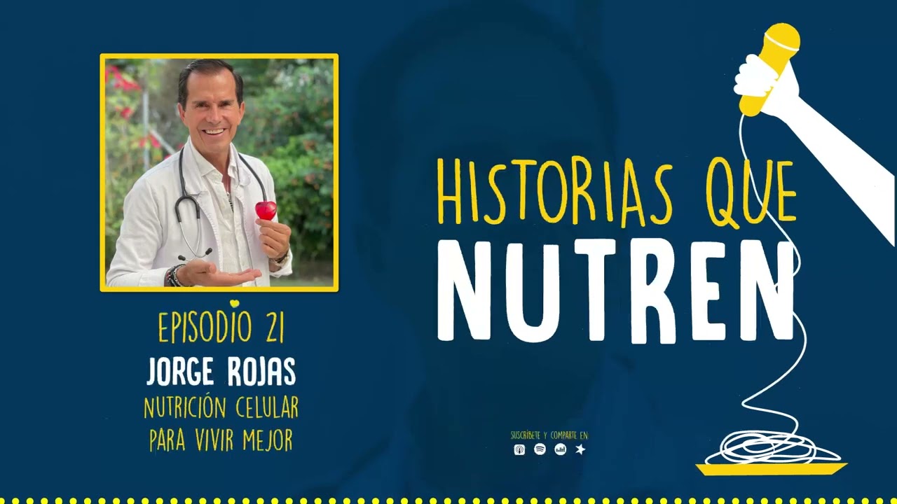 Episodio #21  Nutrición celular para vivir mejor con Jorge Rojas