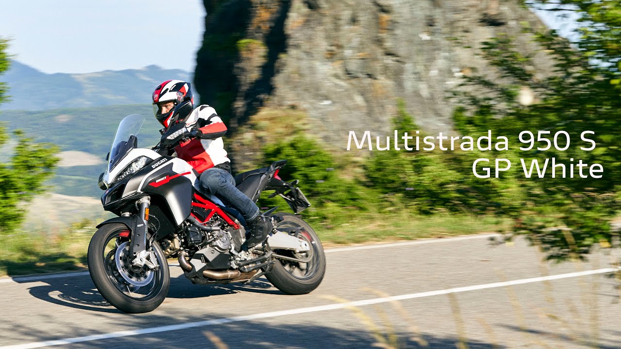 Multistrada 950 S GP White | Sporty soul