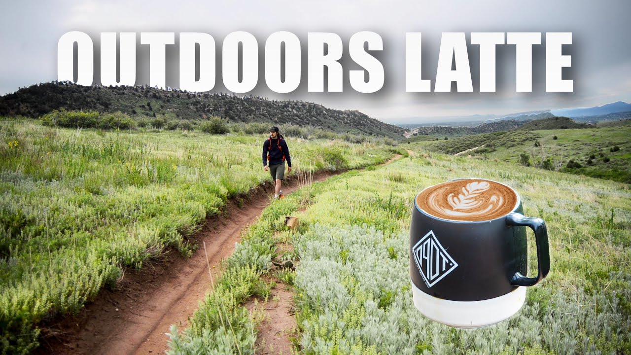 Relaxing 'No-Machine' Latte Tutorial: Solo Hiking