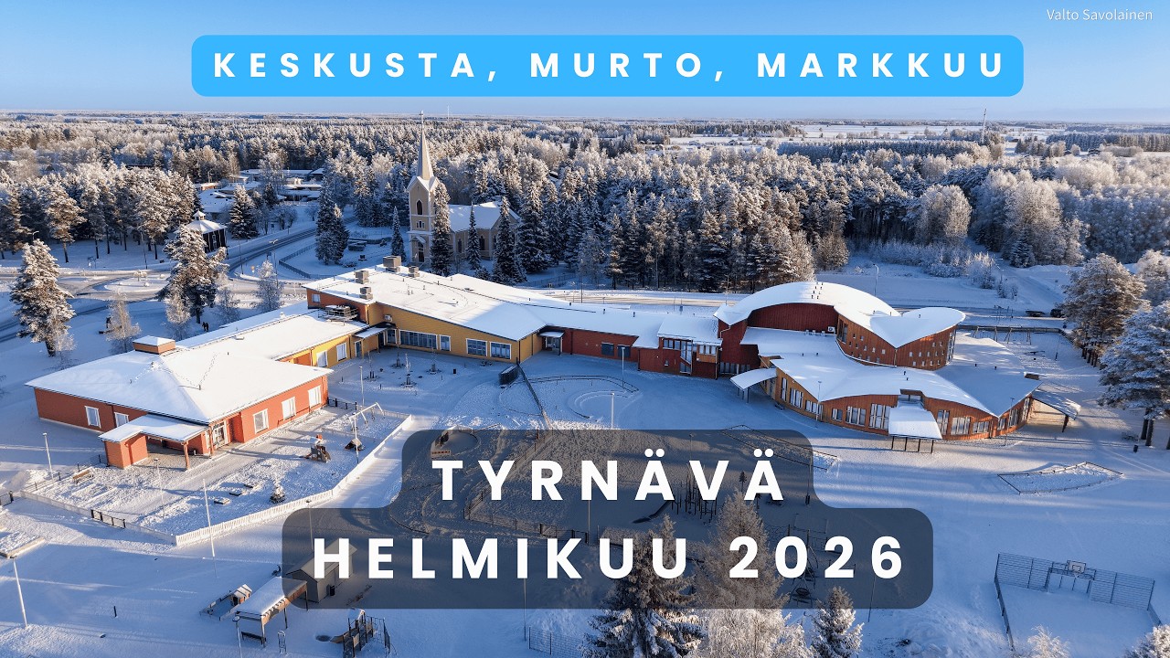 Tyrnävä - keskusta - Murto - Markkuu helmikuussa 2026