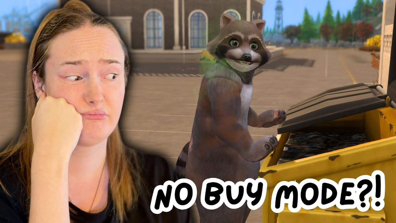 I Tried to Furnish a House with NO BUY MODE | The Sims 4