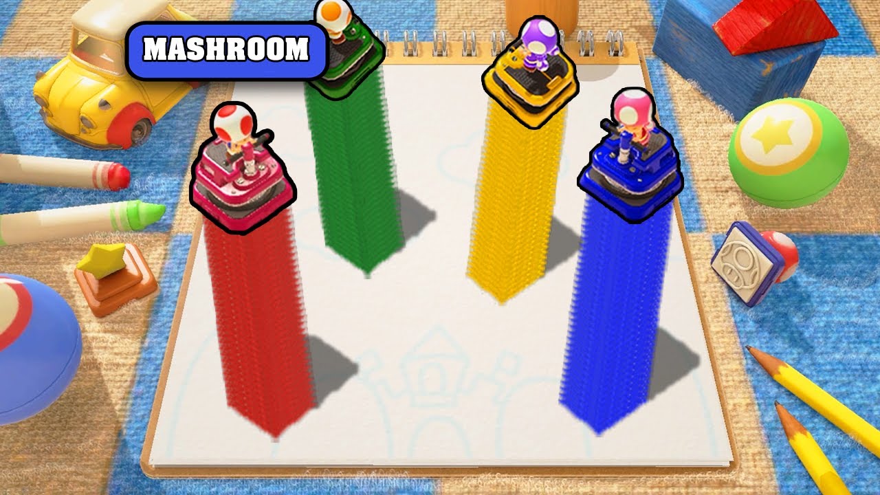 А что, если бы ВСЕ просто ТОЛКАЛИСЬ в Mario Party?