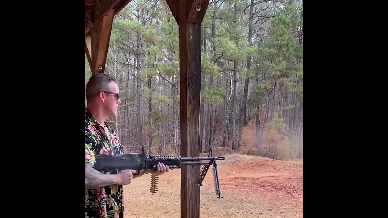 BELT DUMP | M60 Machine Gun  #shorts