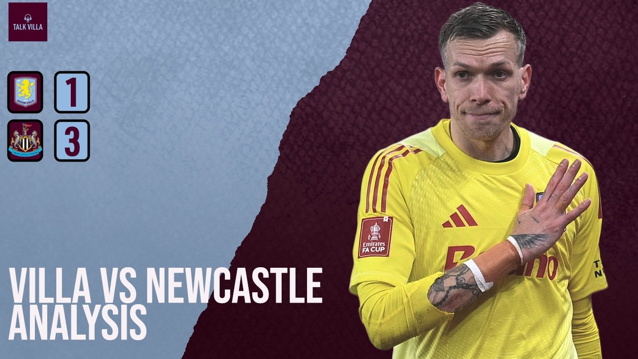 Aston Villa exit FA Cup after Bizot red in Newcastle defeat