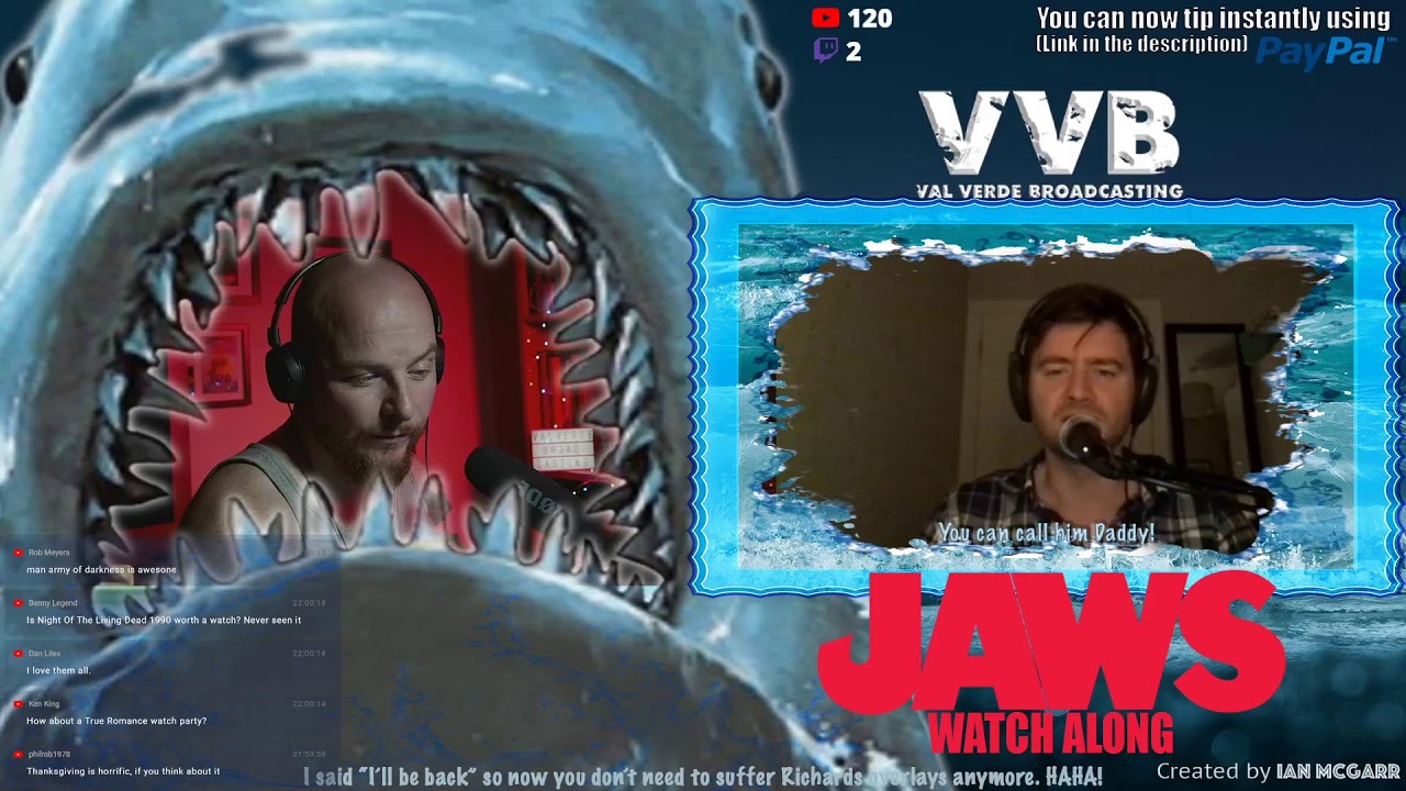 Jaws (1975) Watch Party | Val Verde Broadcasting