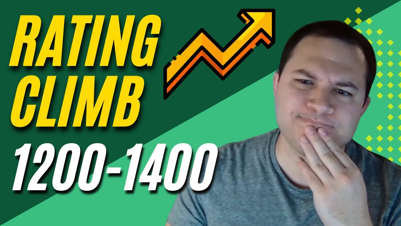 1200-1400 Rated Example Games - Rating Climb/Speedrun