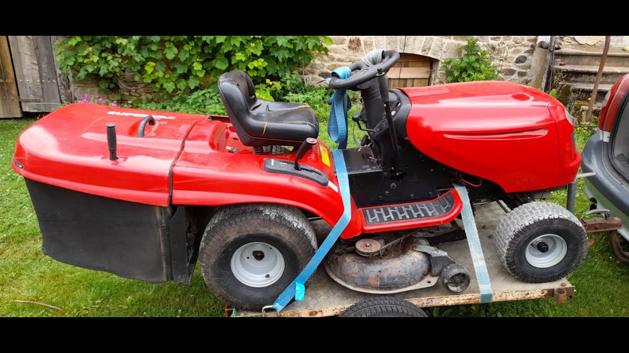 Tracteur tondeuse jonsered LT2115 CMA ep 1