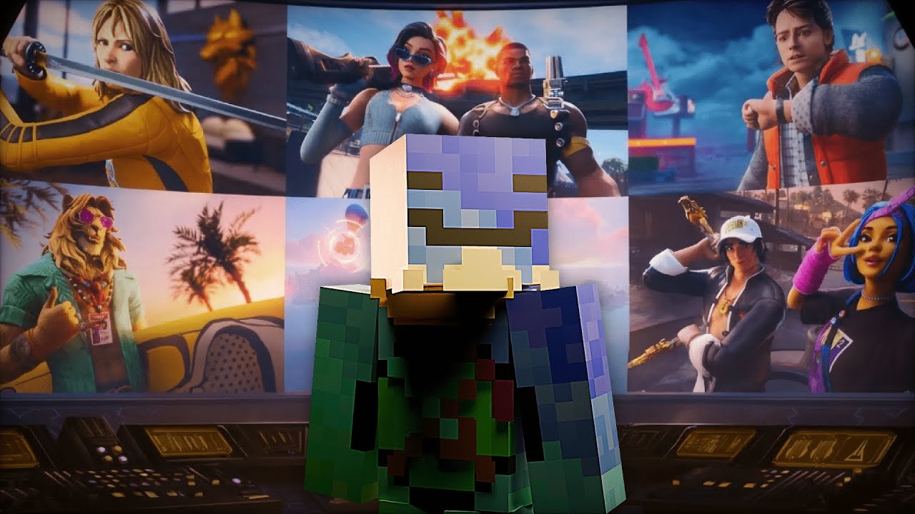 Ne Runde Fortnite und Minecraft zocken - Hochformat