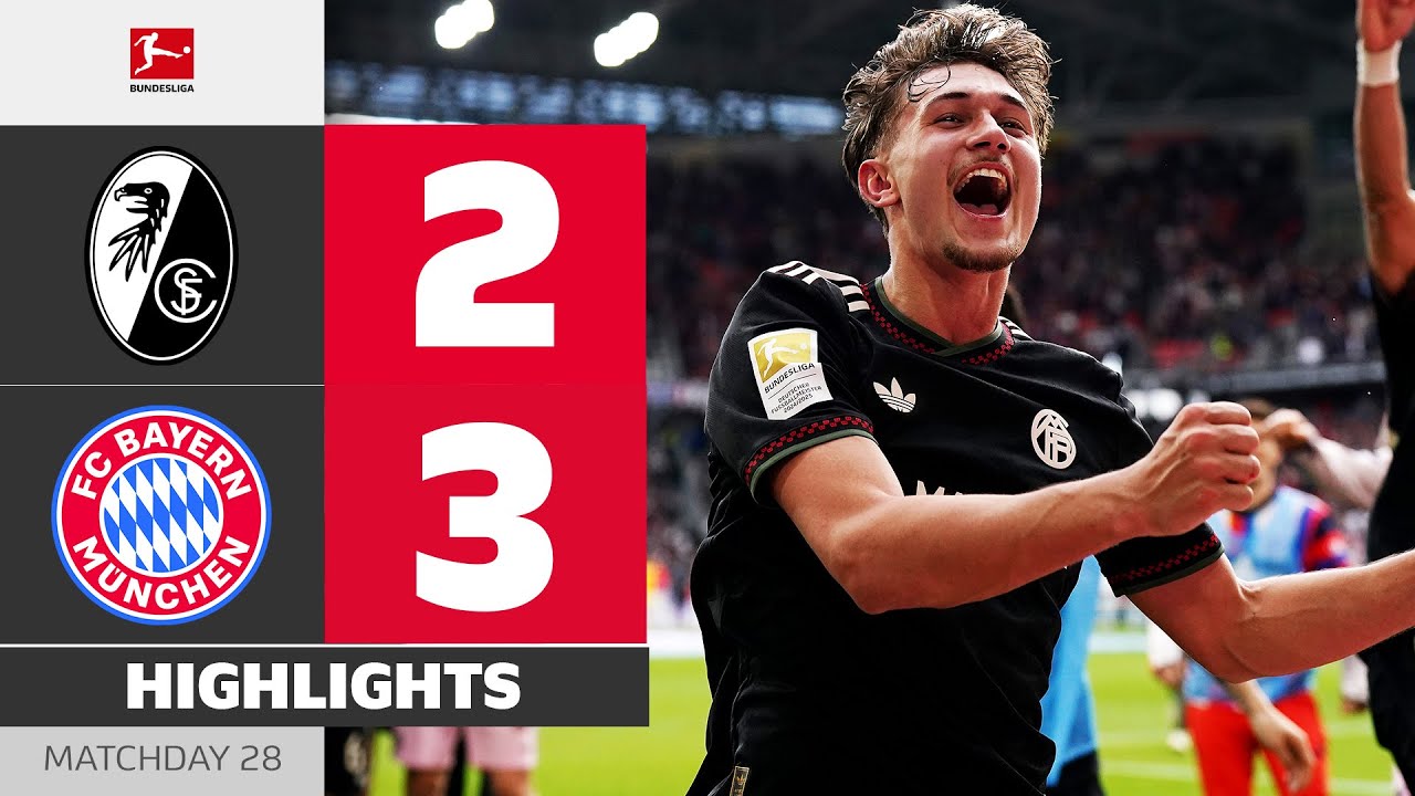 BISCHOF & KARL Score For The Win! | SC FREIBURG - FC BAYERN | Highlights | Matchday 28 &ndash; Bundesliga