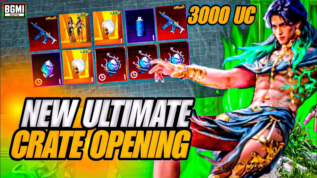 New Ultimate Crate Opening 💸 #bgmi #pubgmobile 