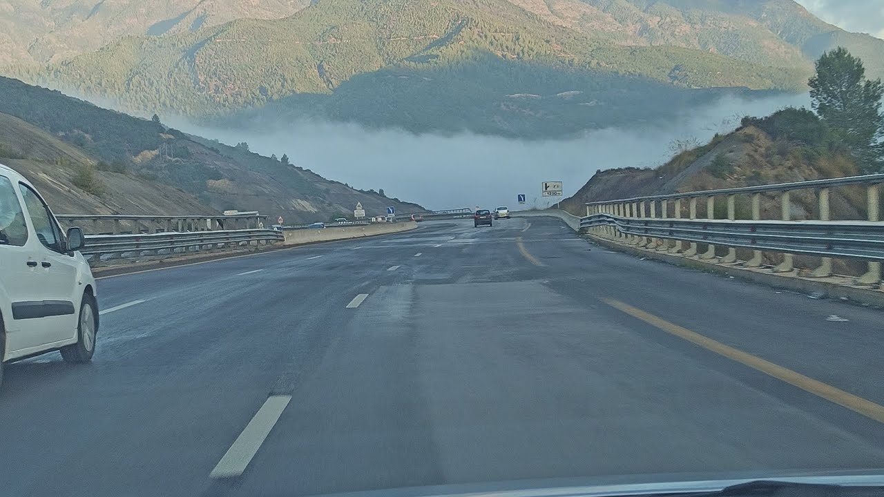 نحو تلمسان.. الطريق السيار شرق غرب.. Towards Tlemcen... East-West Highway118/11/25🇩🇿🤲🏻