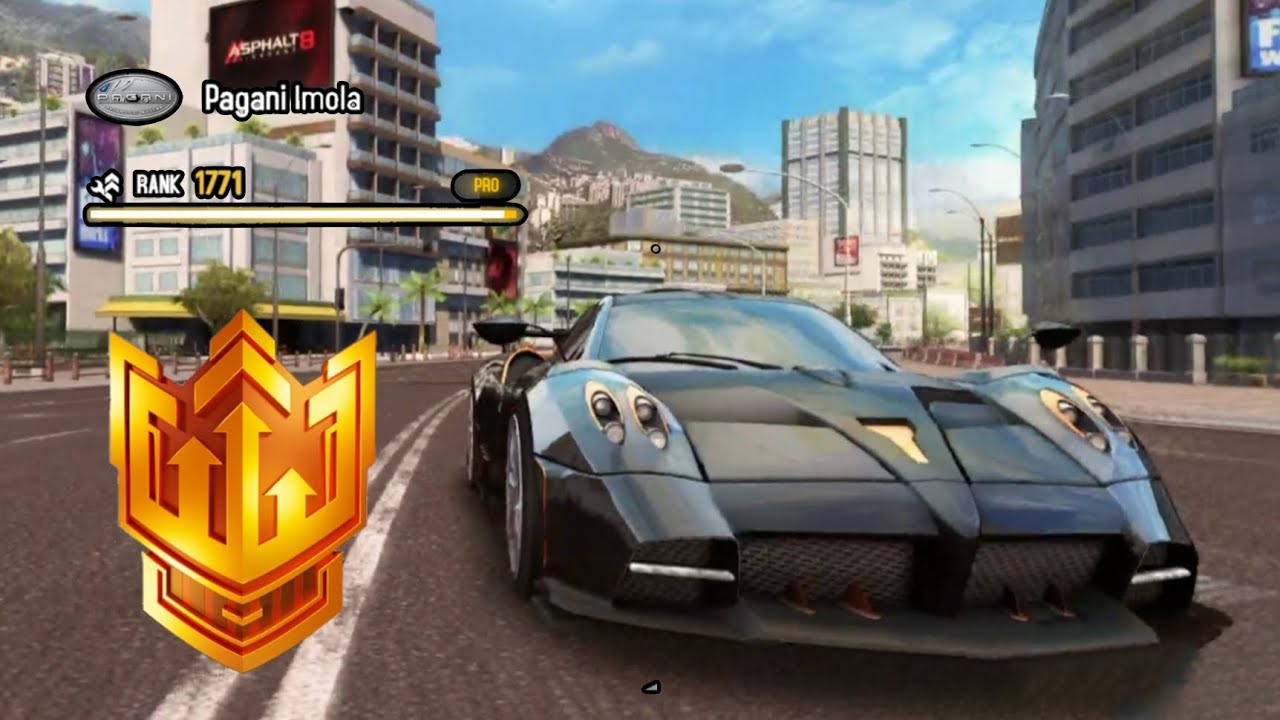 Asphalt 8 , smooth but ... , Pagani Imola , review + MP