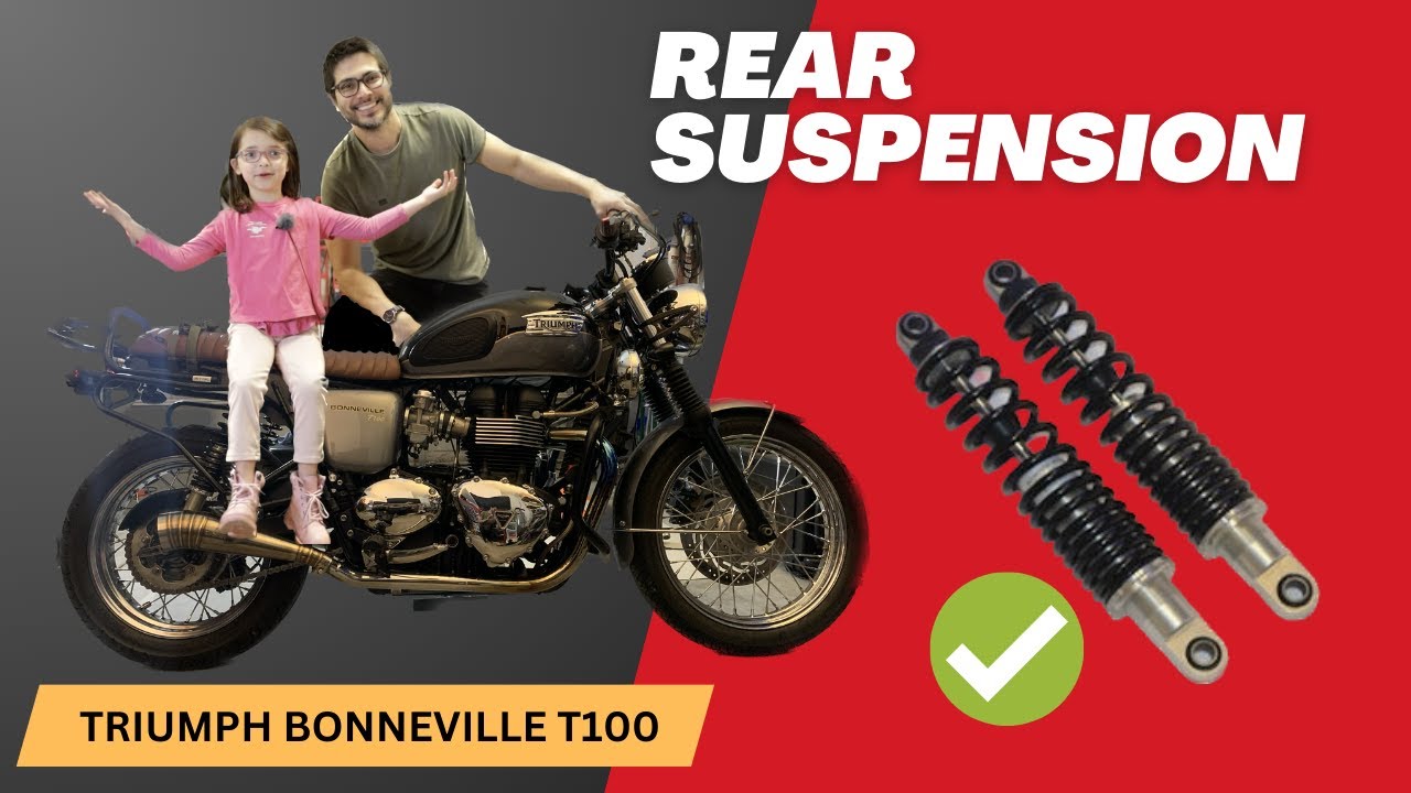Triumph Bonneville Rear Suspension Upgrade I Ikon 7614 Suspension