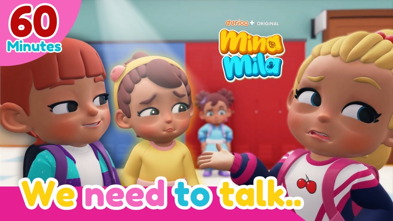 🎀 MINA MILA: WE NEED TO TALK Compilation 🎥 60 minutes 💖 | From the Makers of Omar & Hana | Durioo+