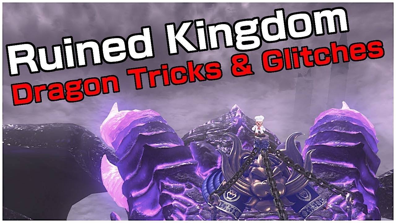 RUINED KINGDOM - DRAGON TRICKS AND GLITCHES | Super Mario Odyssey