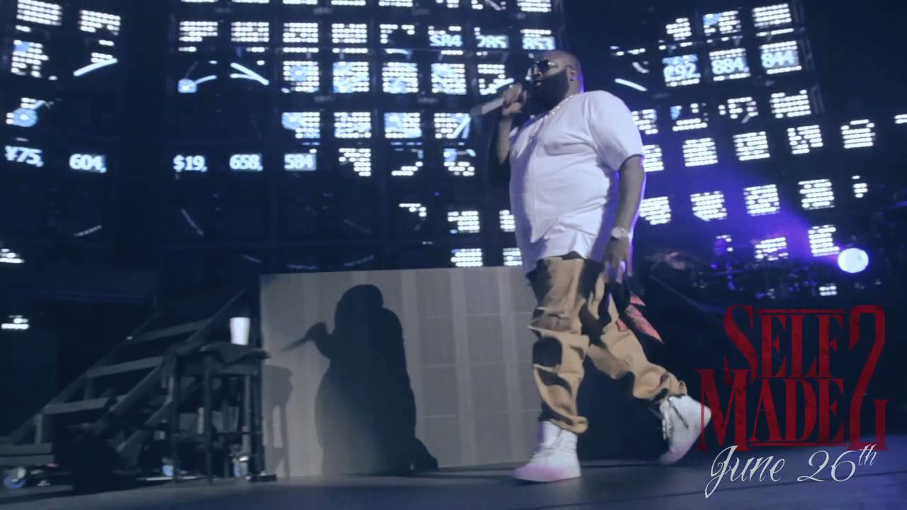 Rick Ross at Club Paradise Tour (Meek Mill & French Montana Get Fitted For Grillz By Paul Wall)
