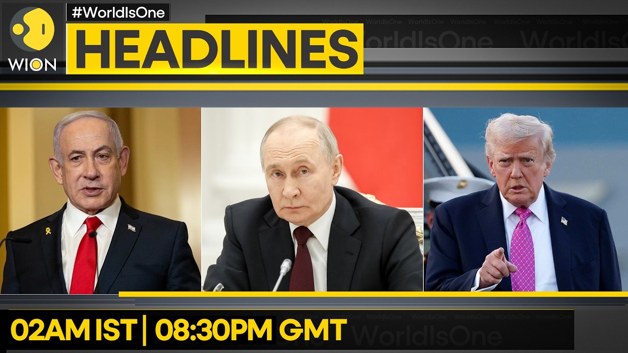 Trump & Putin Discuss Iran War | Israel Releases Footage of Lebanon OP | WION Headlines