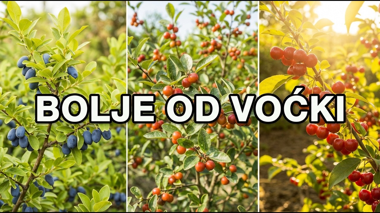 Ovi Mali Grmovi Daju 10× Više Hrane Nego Voćke!