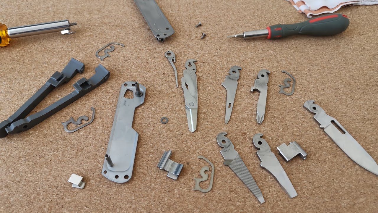 Leatherman Free T4 reassembly