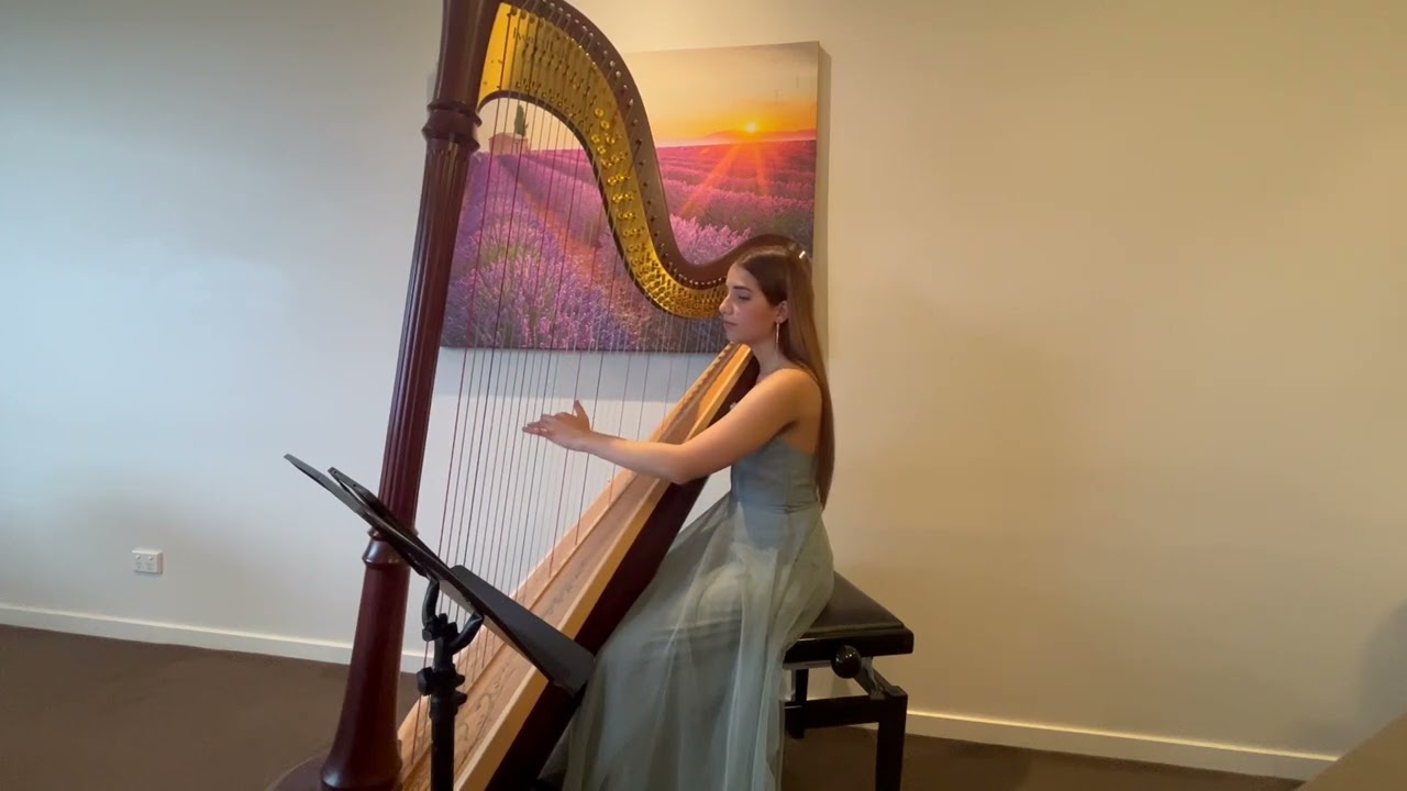 E. Lecuona: Malagueña Andalucía Suite Espagnole trans Grandjany (Glavier Aldana, harp)