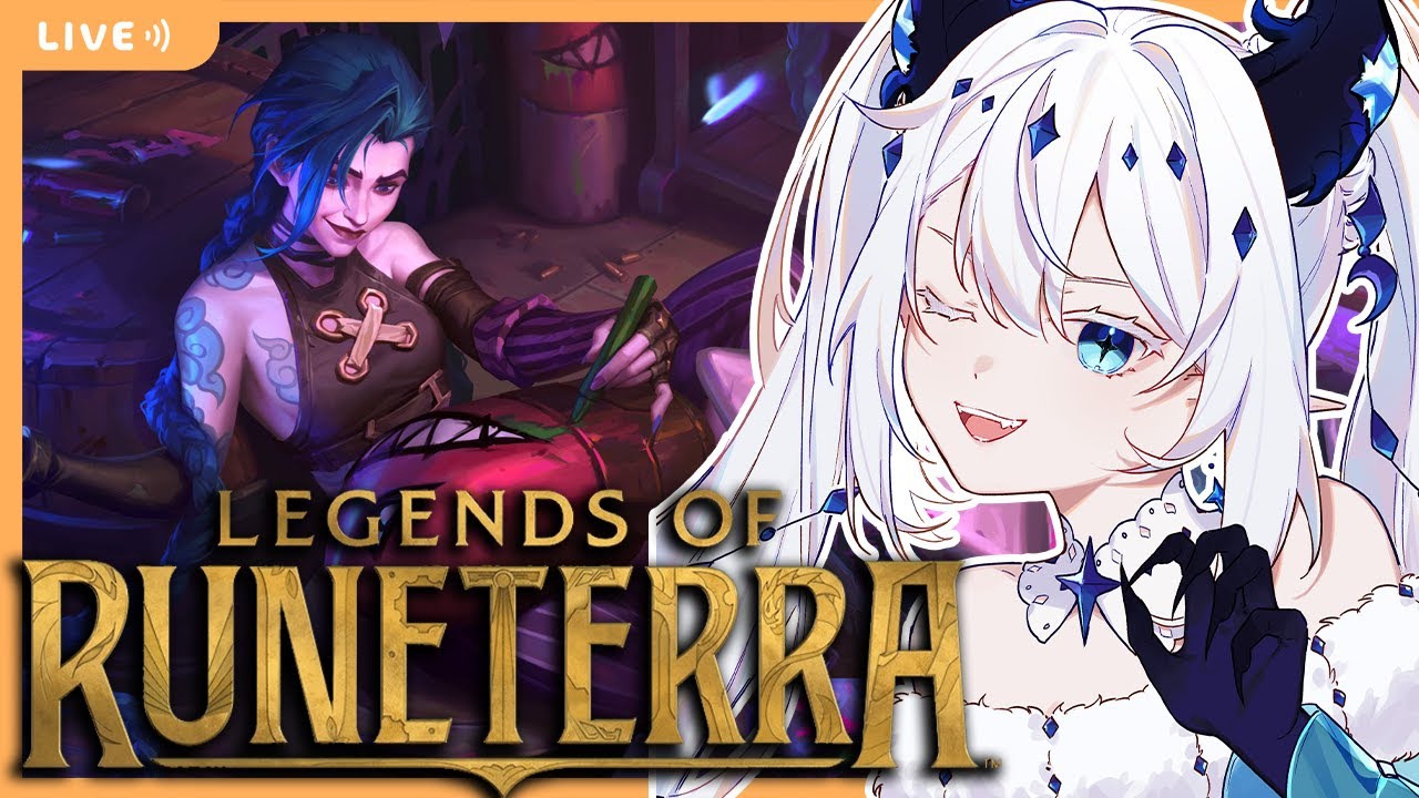 【LEGENDS OF RUNETERRA】Playing for the first time!【VTUBER】