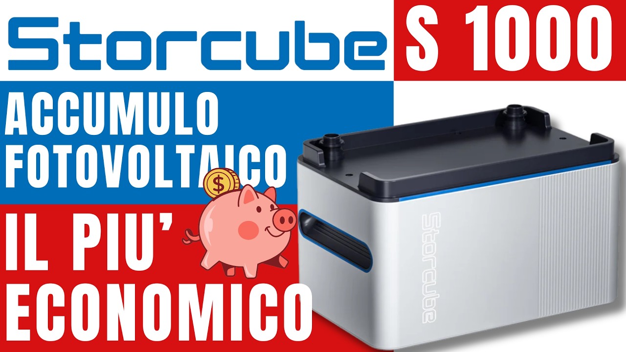 StorCube S1000 | Recensione | Accumulo Fotovoltaico Plug & Play Economico