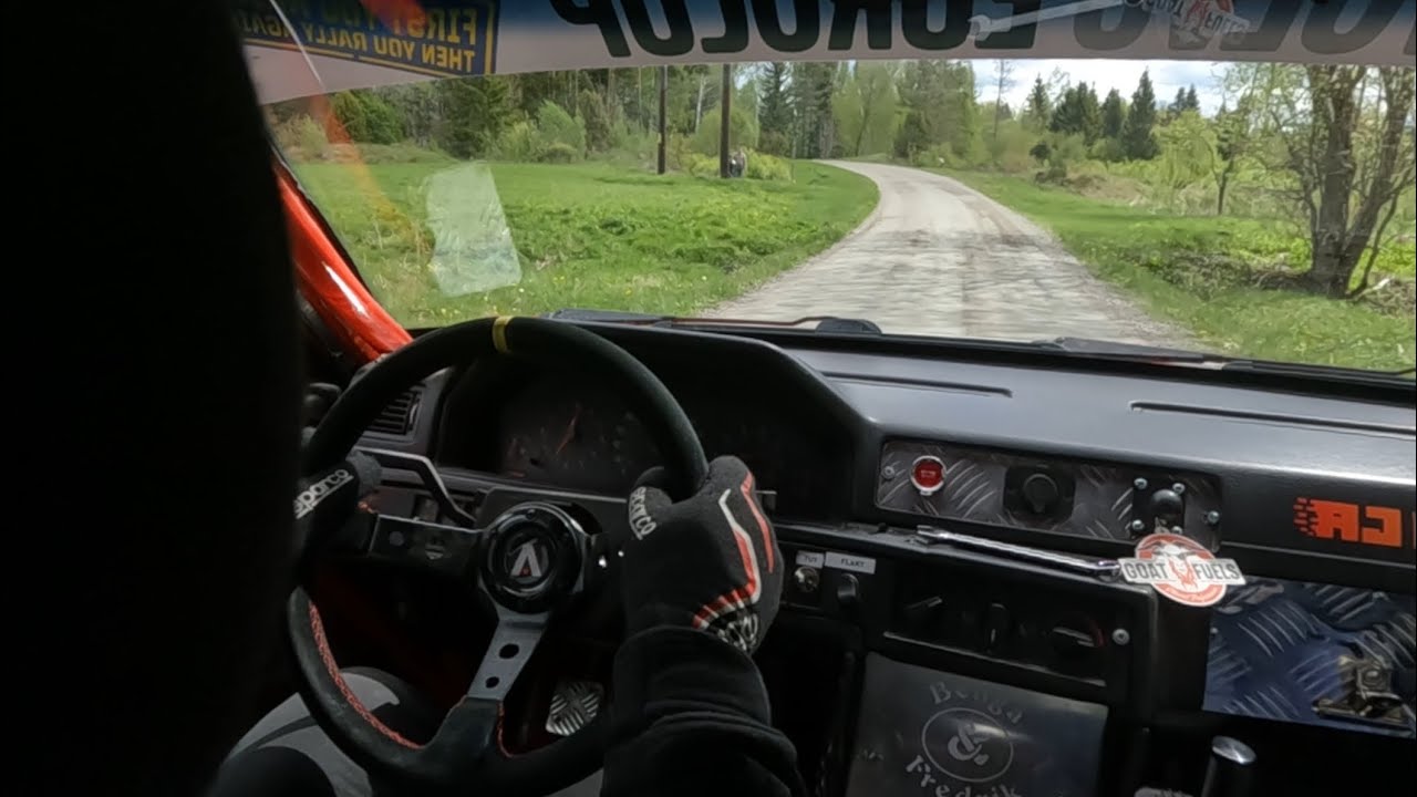 SS6 Rally Uppland, Tierp Albin Karlsson & Katharina Magnusson